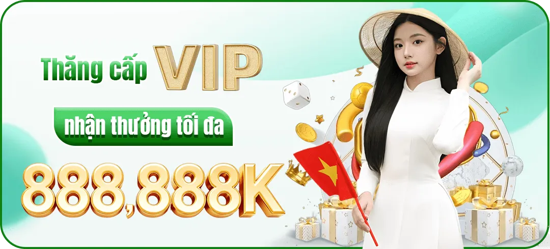 98vvg.bet thăng cấp VIP tặng 888.888k miễn phí